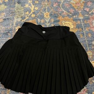 Baleaf Black Mini Skater Skirt with Pleats